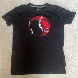 Youth L Black Old Navy Active T-Shirt